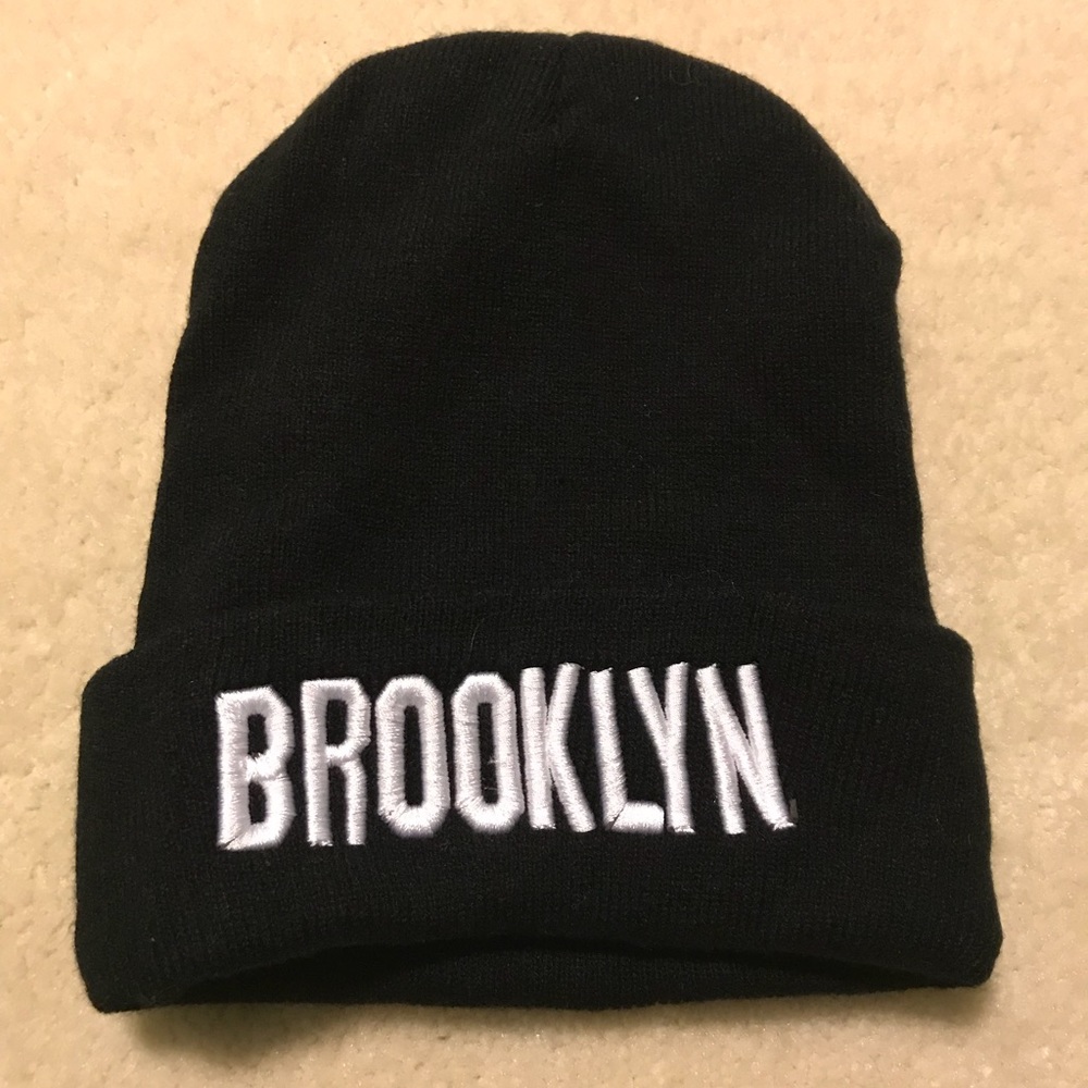 Black Brooklyn Beanie